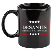 Ron DeSantis 2028 Presidential Election 2028 Freedom 11oz C Handle Ceramic Mug