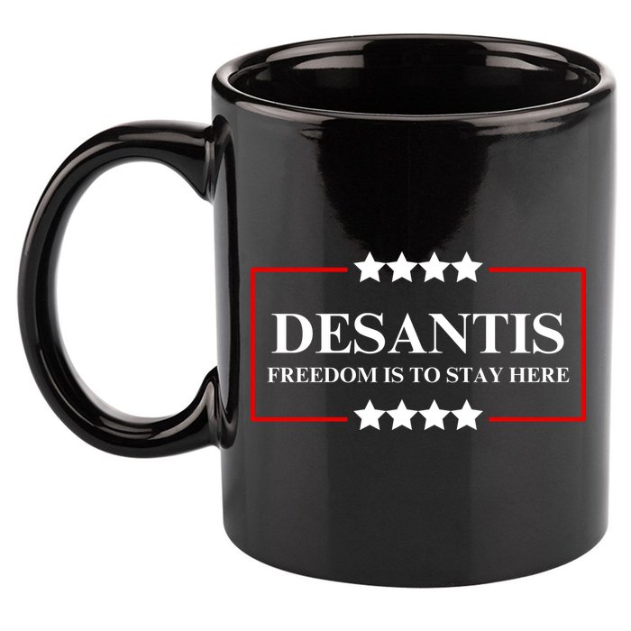 Ron DeSantis 2028 Presidential Election 2028 Freedom 11oz C Handle Ceramic Mug