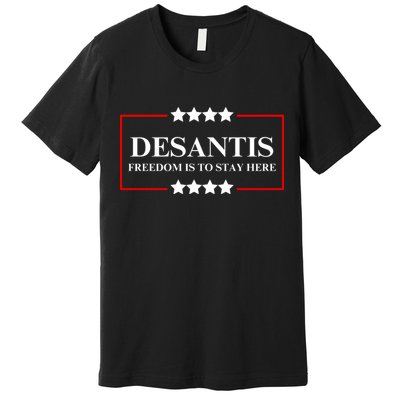 Ron DeSantis 2028 Presidential Election 2028 Freedom Premium T-Shirt