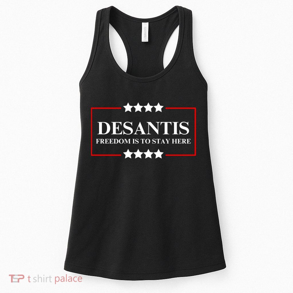 Ron DeSantis 2028 Presidential Election 2028 Freedom Womens Tank Top