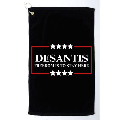 Ron DeSantis 2028 Presidential Election 2028 Freedom Golf Towel