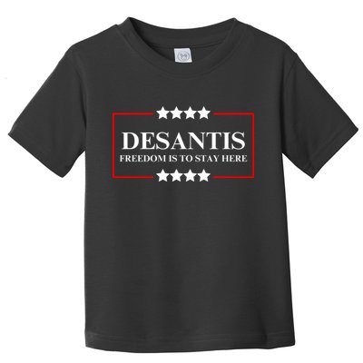 Ron DeSantis 2028 Presidential Election 2028 Freedom Toddler T-Shirt