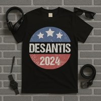 Ron Desantis 2024 Vintage & Distressed DeSantis For President In 2024 T-Shirt