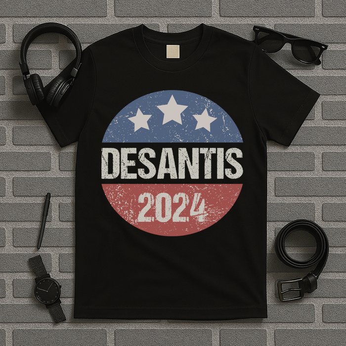 Ron Desantis 2024 Vintage & Distressed DeSantis For President In 2024 T-Shirt