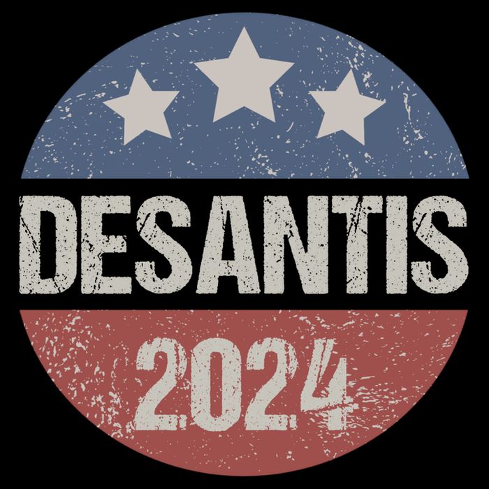 Ron Desantis 2024 Vintage & Distressed DeSantis For President In 2024 T-Shirt