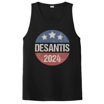 Ron Desantis 2024 Vintage & Distressed DeSantis For President In 2024 PosiCharge Competitor Tank