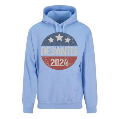 Ron Desantis 2024 Vintage & Distressed DeSantis For President In 2024 Unisex Surf Hoodie