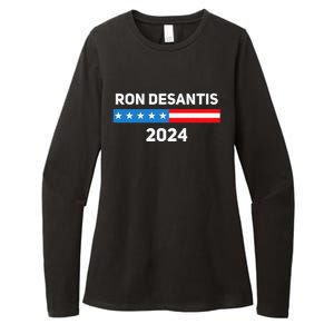 Ron Desantis 2024 Presidential Election Womens CVC Long Sleeve Shirt