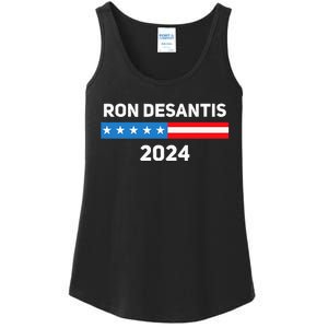 Ron Desantis 2024 Presidential Election Ladies Essential Tank