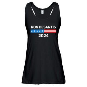 Ron Desantis 2024 Presidential Election Ladies Essential Flowy Tank