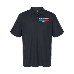 Ron Desantis 2024 Presidential Election Softstyle Adult Sport Polo