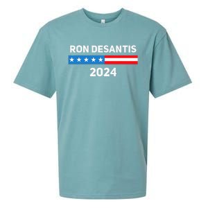 Ron Desantis 2024 Presidential Election Sueded Cloud Jersey T-Shirt