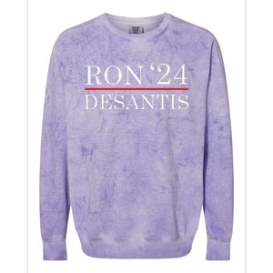 Ron Desantis 2024 Presidential Election Colorblast Crewneck Sweatshirt