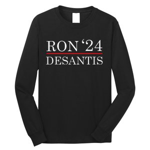 Ron Desantis 2024 Presidential Election Long Sleeve Shirt