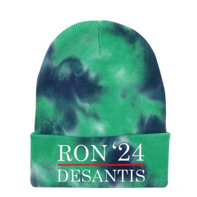 Ron Desantis 2024 Presidential Election Tie Dye 12in Knit Beanie