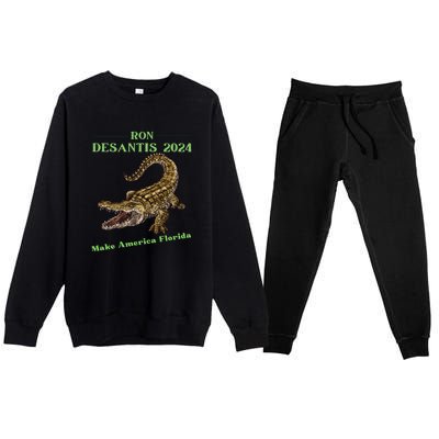 Ron Desantis 2024 Premium Crewneck Sweatsuit Set