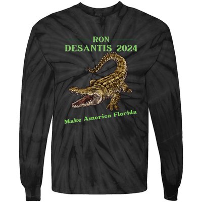 Ron Desantis 2024 Tie-Dye Long Sleeve Shirt