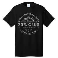 Retro Denali 30 Club Alaska National Park Denali Alaska Tall T-Shirt