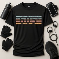 Retro Distressed 605 Area Code Sioux Falls South Dakota SD Cooling Performance Crew T-Shirt