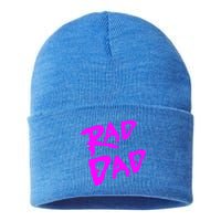 Rad Dad 80s Throwback Gift Sustainable Knit Beanie