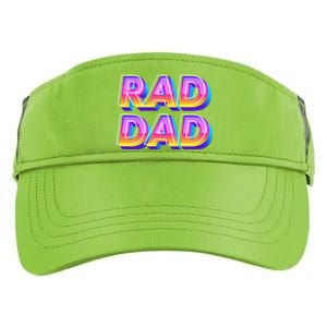 Rad Dad 80s Style Father's Day Gift Adult Drive Performance Visor