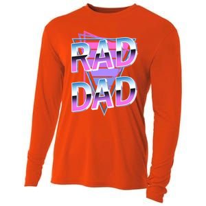 Rad Dad 80S Great Gift Cooling Performance Long Sleeve Crew