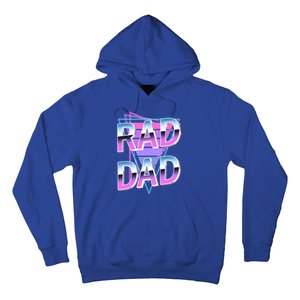 Rad Dad 80S Great Gift Hoodie