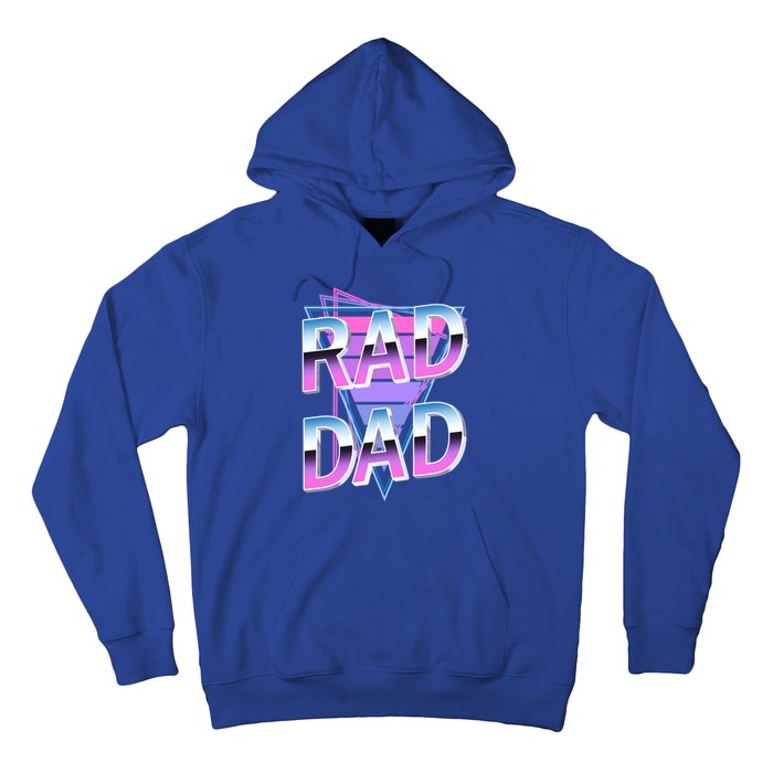 Rad Dad 80S Great Gift Hoodie