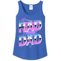 Rad Dad 80S Great Gift Ladies Essential Tank