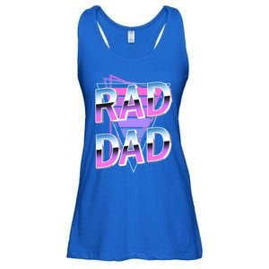 Rad Dad 80S Great Gift Ladies Essential Flowy Tank