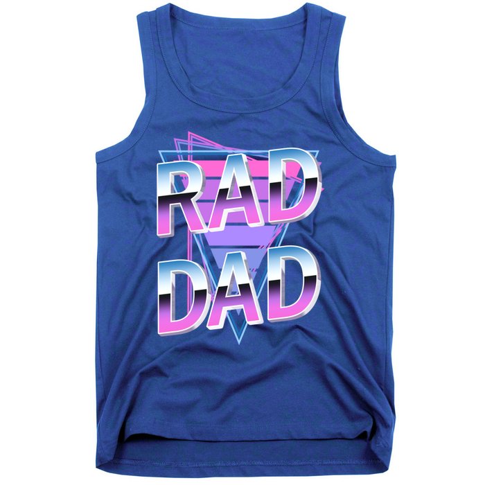 Rad Dad 80S Great Gift Tank Top