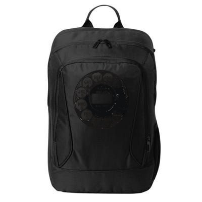 Rotary Dial 80sretro City Backpack