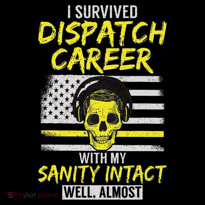 Retired Dispatcher 911 Thin Yellow Line Patriotic Premium T-Shirt