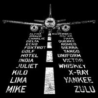 Retro Distressed Aviation Plane Pilot Youth Performance Sprint T-Shirt