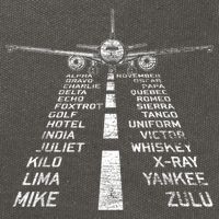 Retro Distressed Aviation Plane Pilot Cotton Canvas Backpack