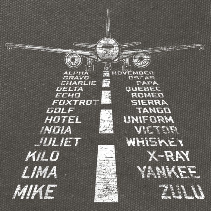 Retro Distressed Aviation Plane Pilot Cotton Canvas Backpack
