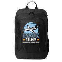 Retro Desantis Airlines Funny City Backpack