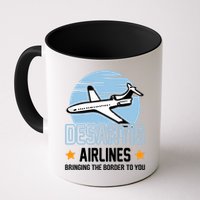 Retro Desantis Airlines Funny Mug