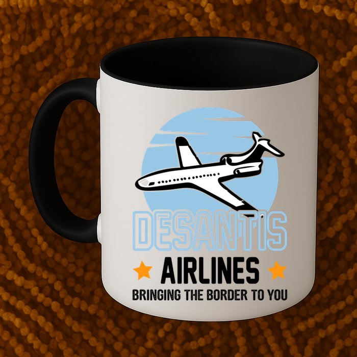 Retro Desantis Airlines Funny Mug