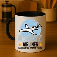 Retro Desantis Airlines Funny Mug