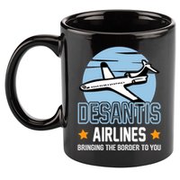 Retro Desantis Airlines Funny 11oz C Handle Ceramic Mug