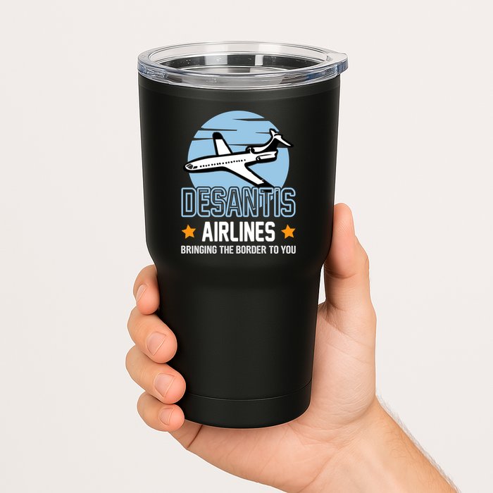 Retro Desantis Airlines Funny Tumbler