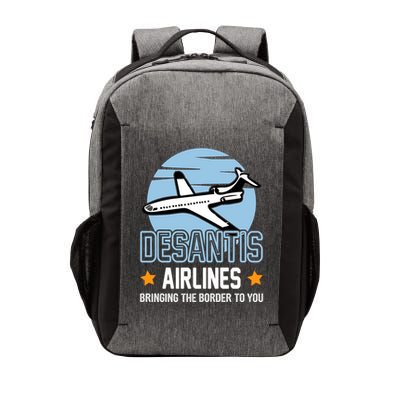 Retro Desantis Airlines Funny Vector Backpack