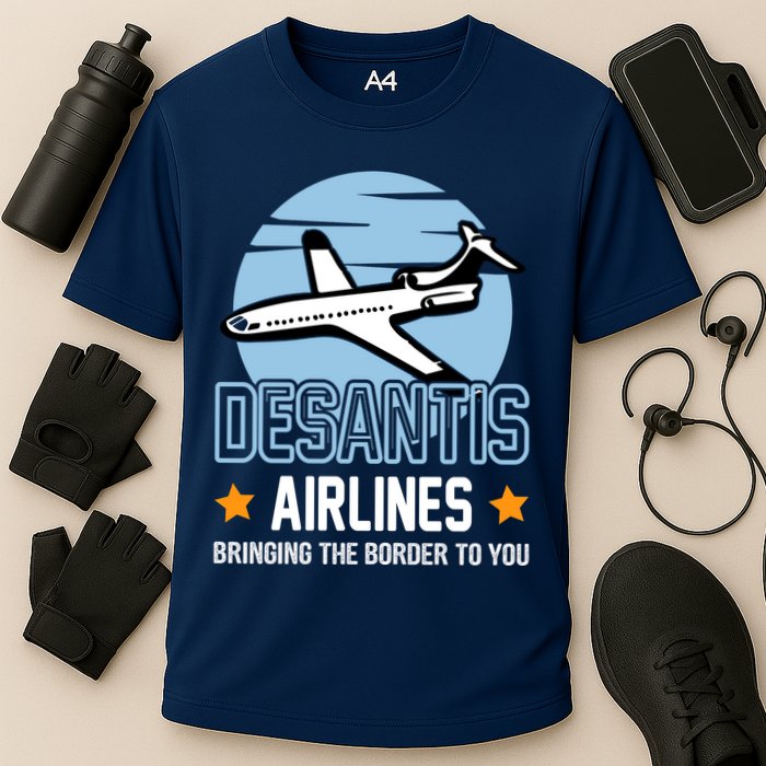 Retro Desantis Airlines Funny Performance Shirt