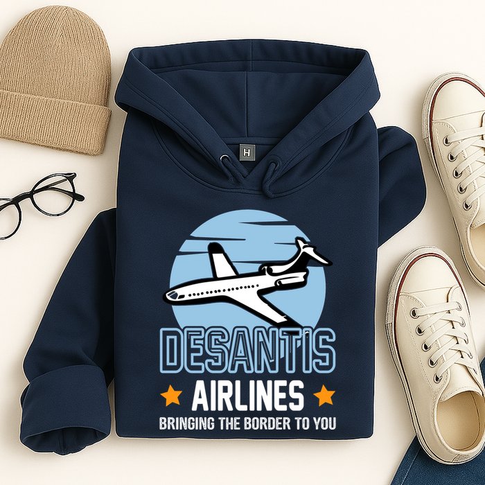 Retro Desantis Airlines Funny Hoodie