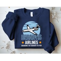 Retro Desantis Airlines Funny Sweatshirt