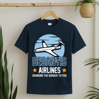 Retro Desantis Airlines Funny T-Shirt