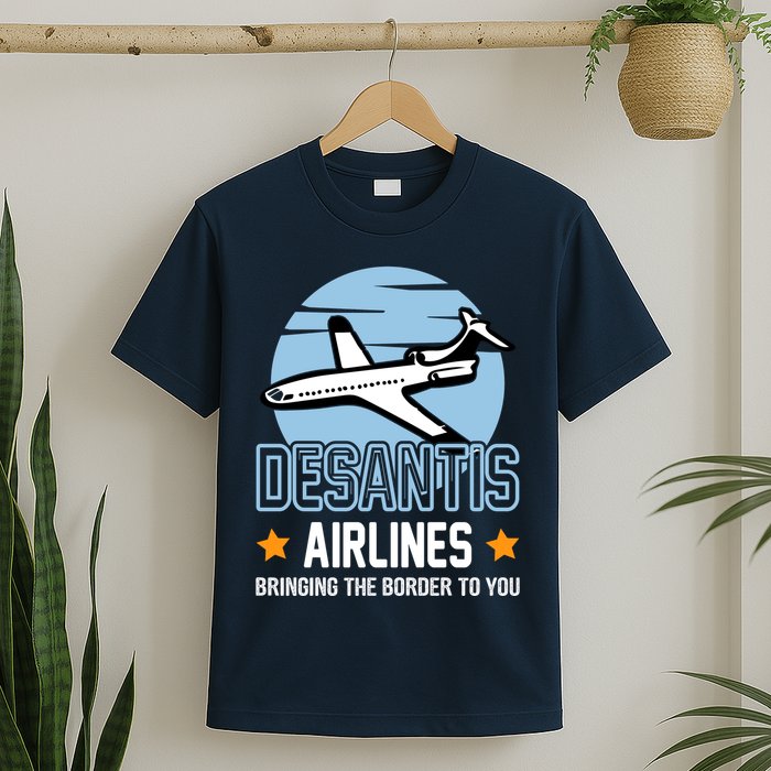 Retro Desantis Airlines Funny T-Shirt