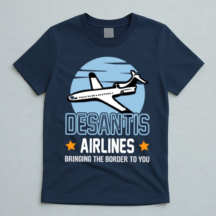 Retro Desantis Airlines Funny T-Shirt