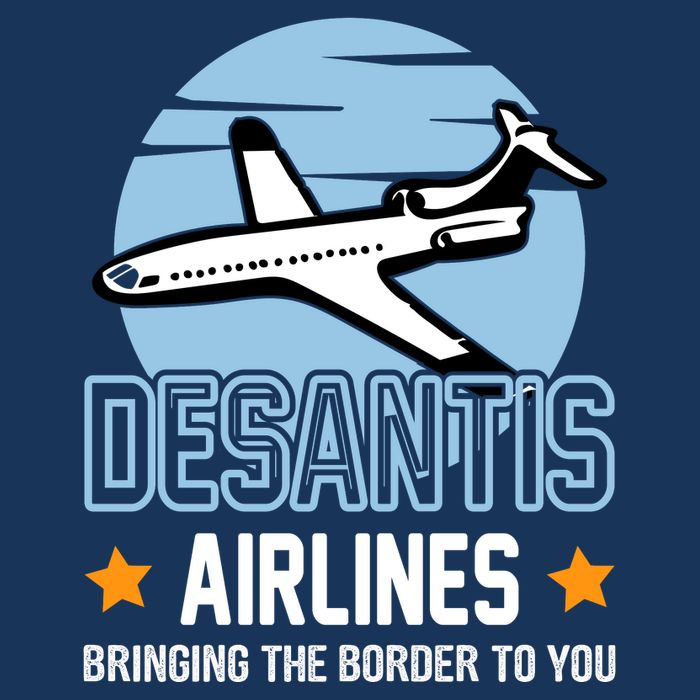 Retro Desantis Airlines Funny Bucket Hat